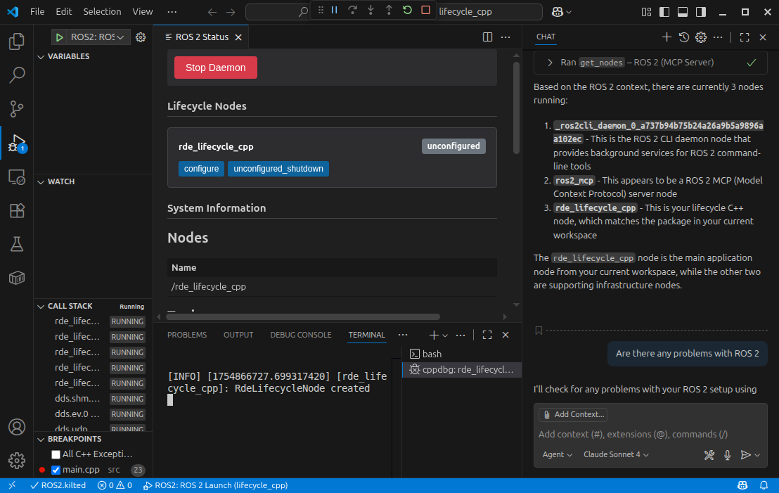 Robotics Development Extensions Hero