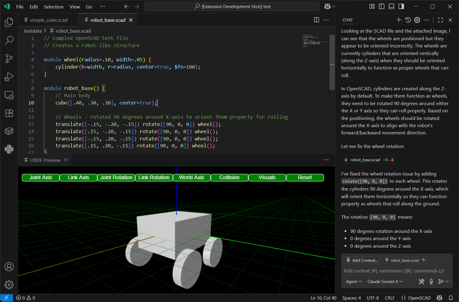 OpenSCAD Preview
